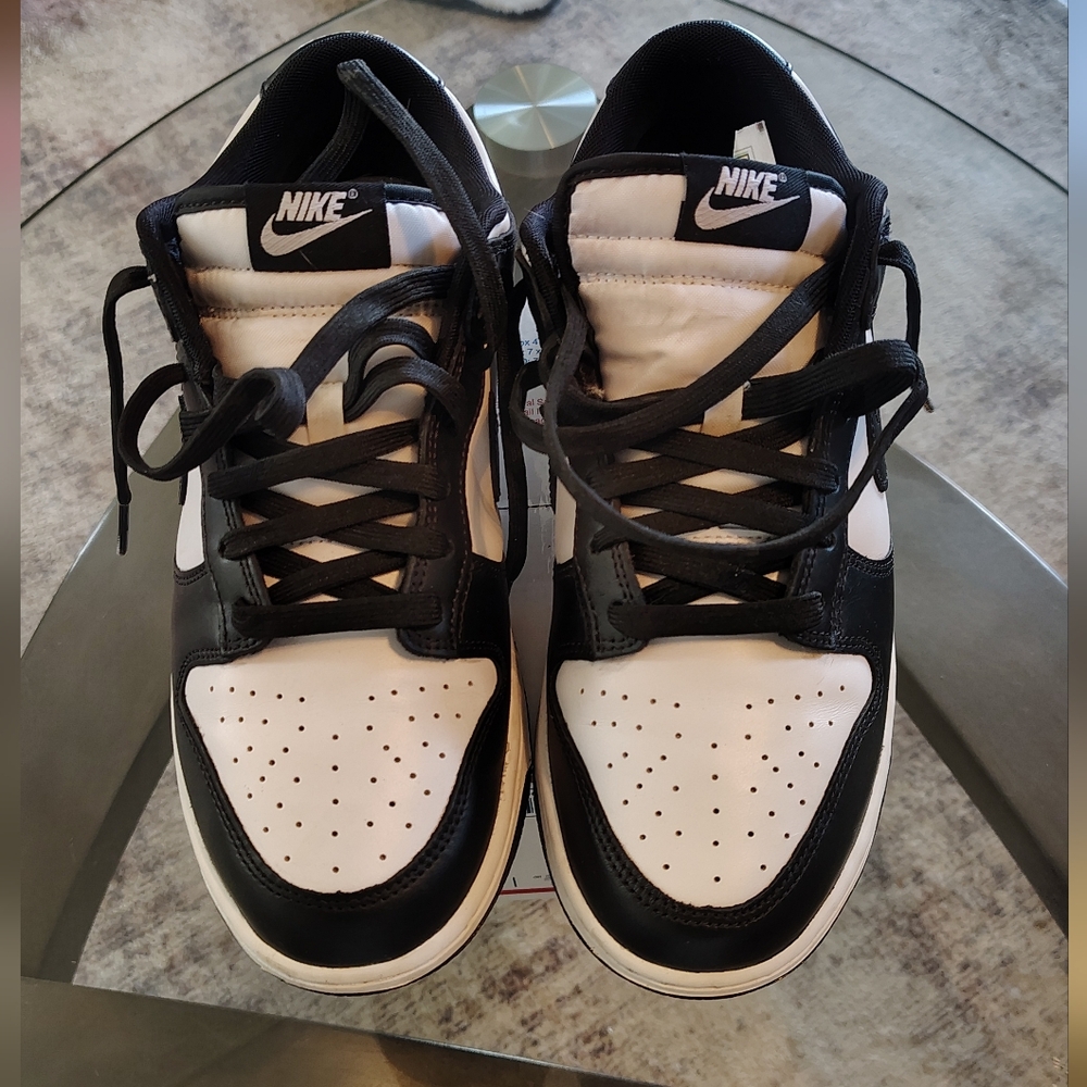 Nike Dunks Black and White Sneakers